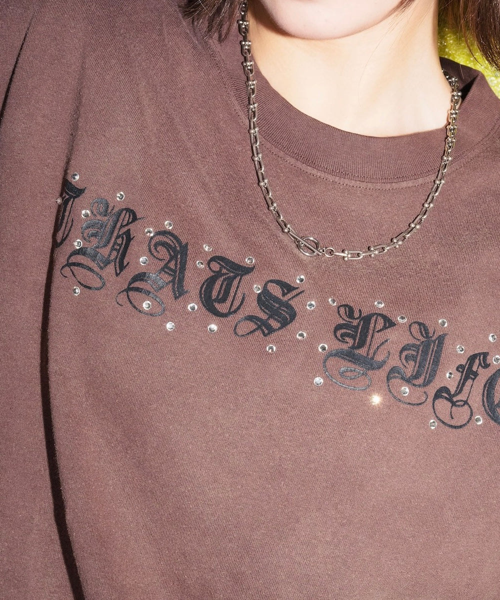 Faded Gleam Script Tee