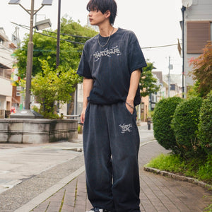 Vintage fade Wave logo sweat pants