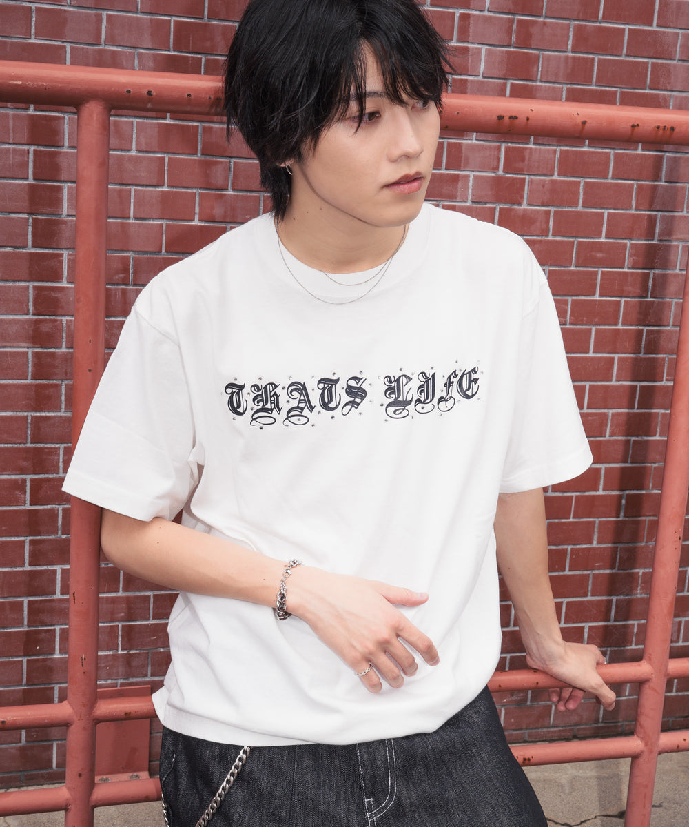 Faded Gleam Script Tee free