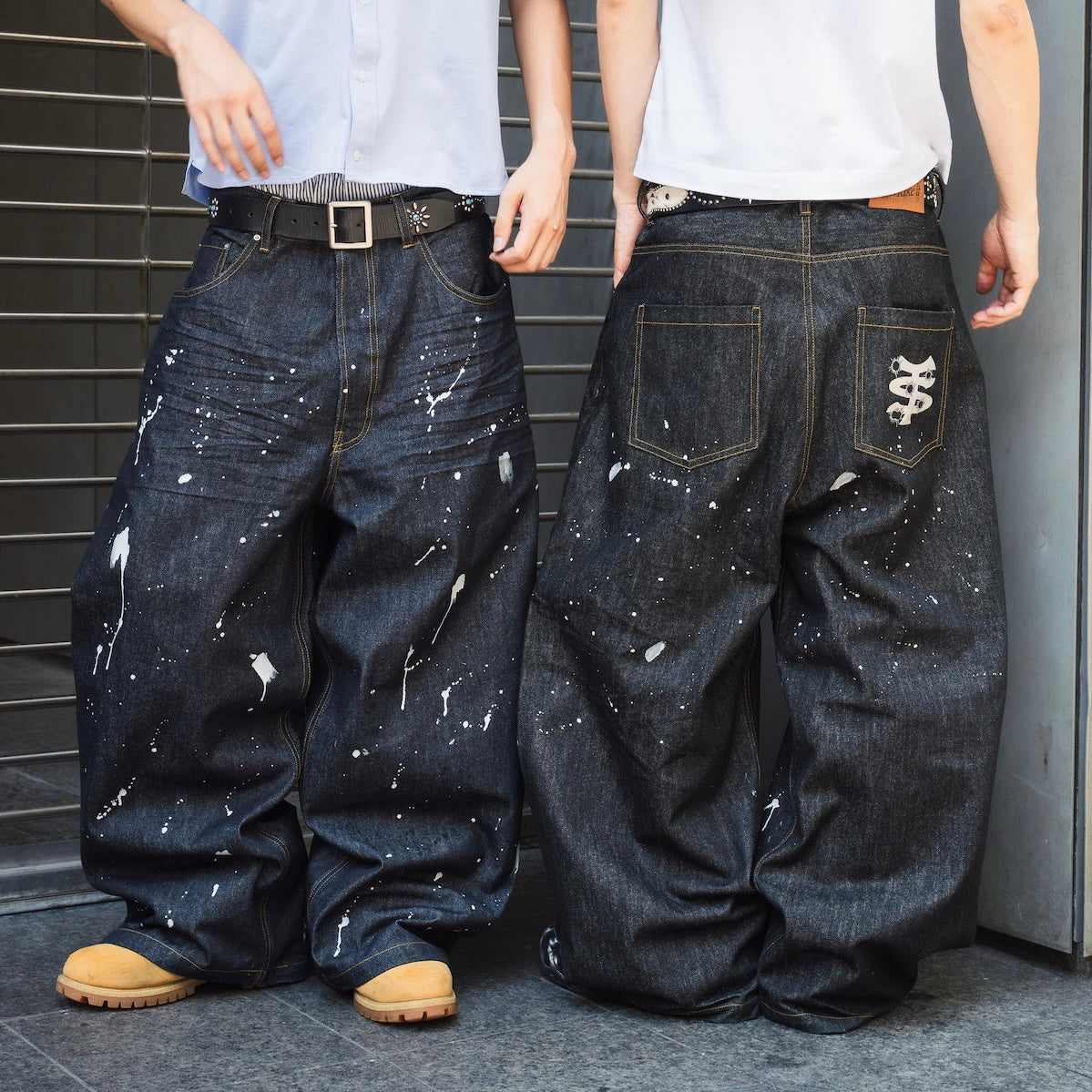 ザッツライフデニムTS logo Rigid Baggy Denim pants TS logo Rigid Baggy Denim pants – That's life online store
