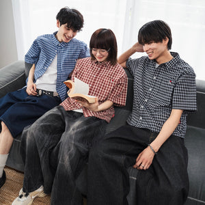I ♥ TL  CHECK SHIRT