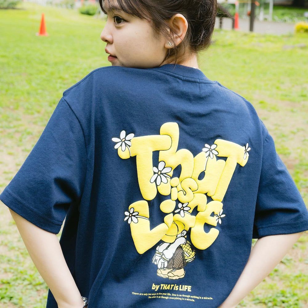 HEAVY WEIGHT 8.2oz "FLOWER BOY" LOGO TEE