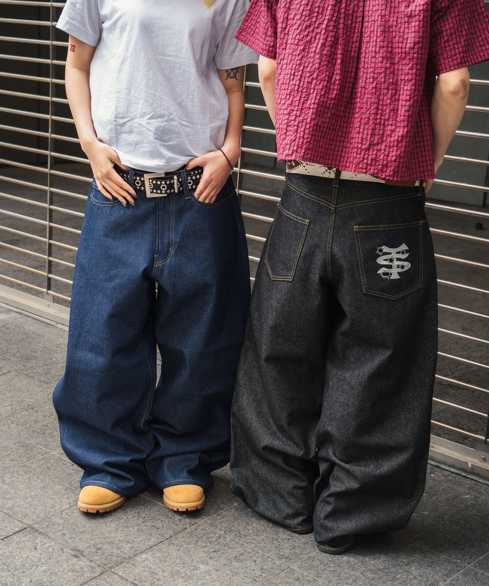 TS logo Rigid Denim pants free