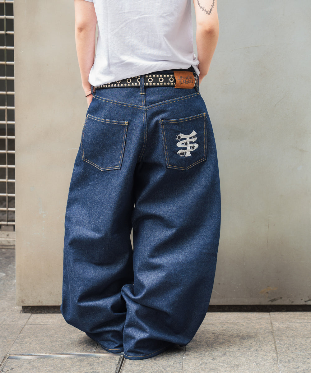 TS logo Rigid Denim pants free