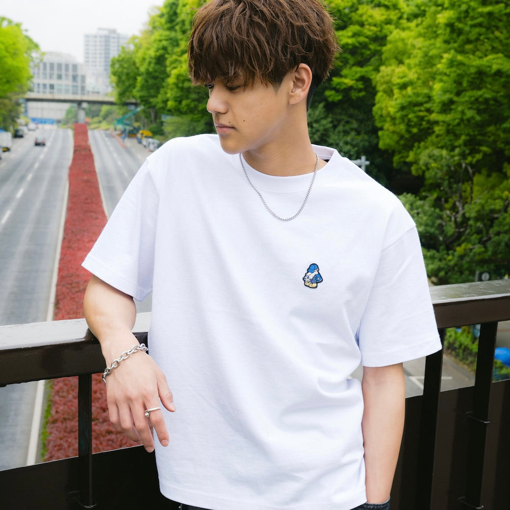 HEAVY WEIGHT 8.2oz "FLOWER BOY" LOGO TEE