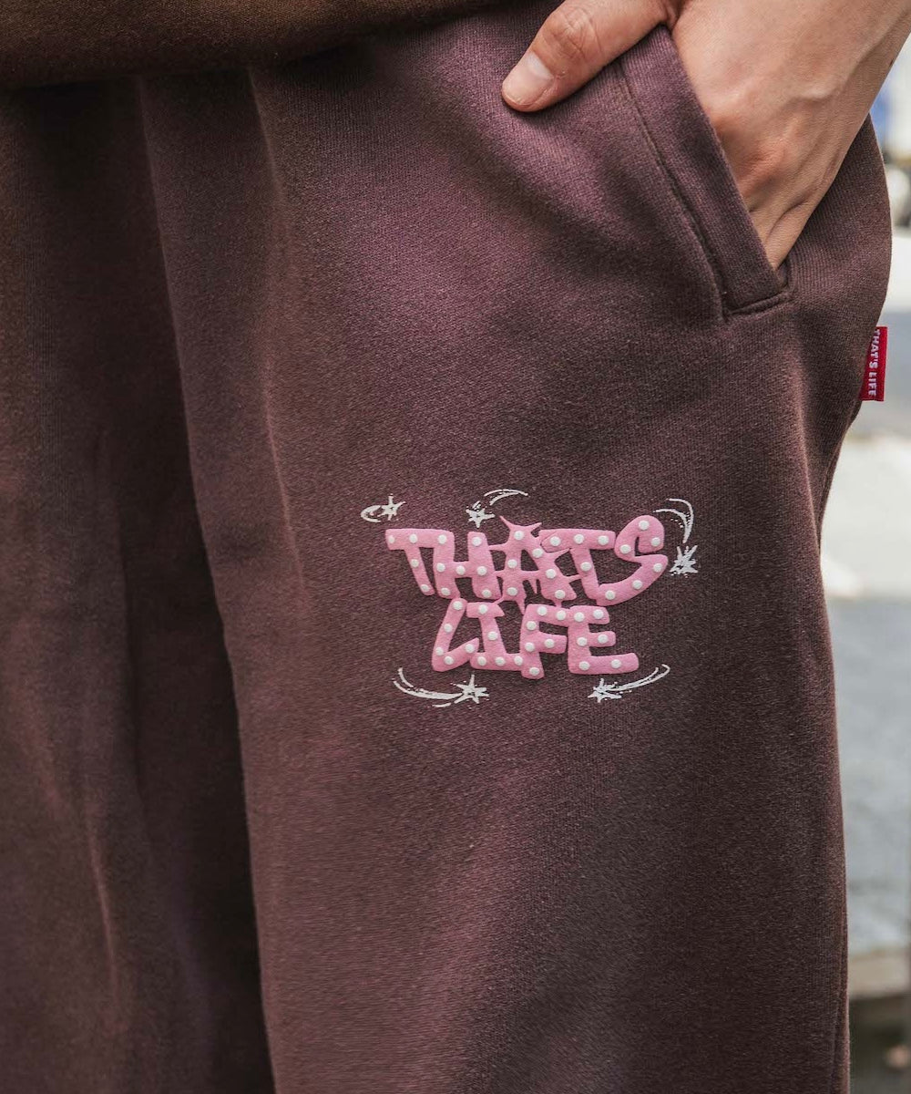 Vintage fade Wave logo sweat pants