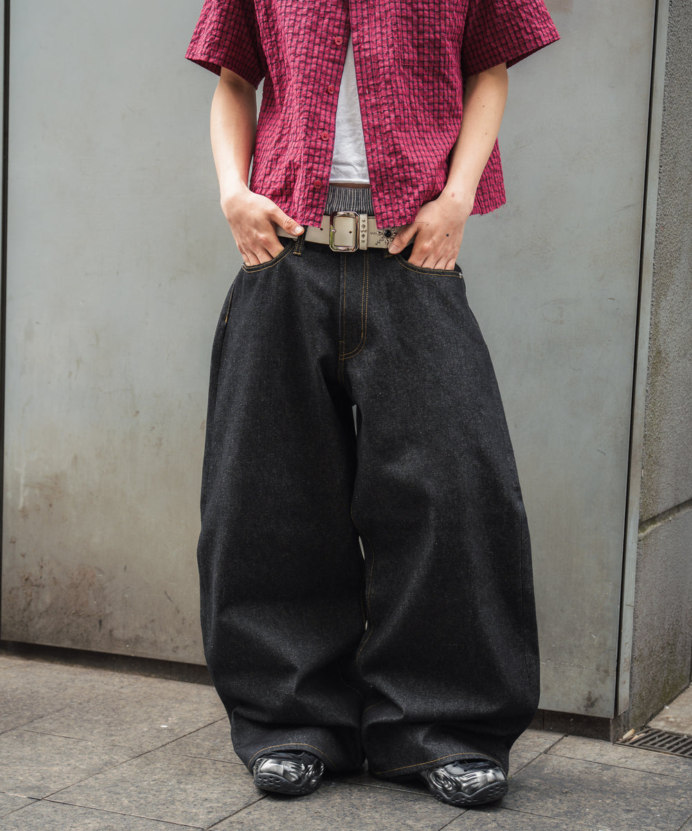 TS logo Rigid Denim pants free