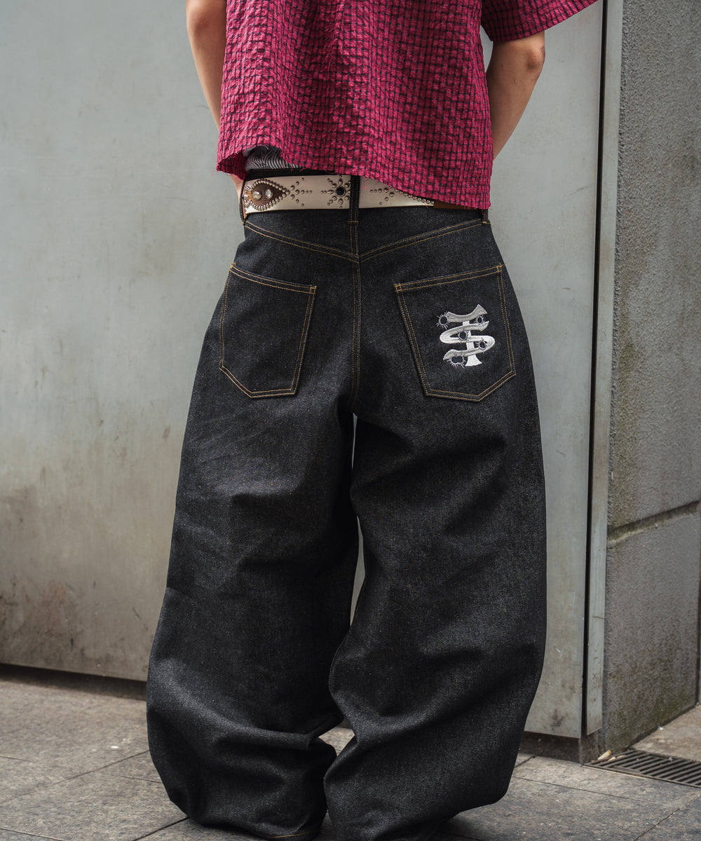 TS logo Rigid Denim pants free