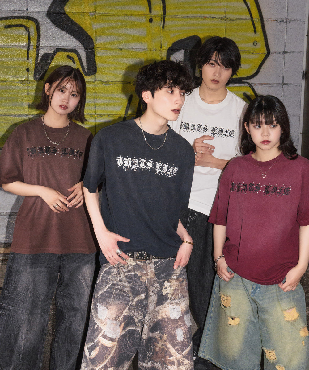 Faded Gleam Script Tee free