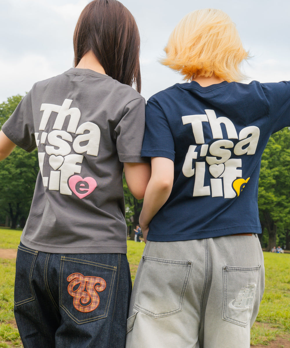 "HEARTSTACK” logo tee free