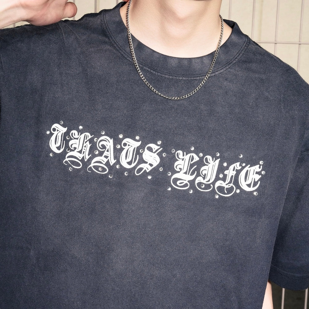 Faded Gleam Script Tee