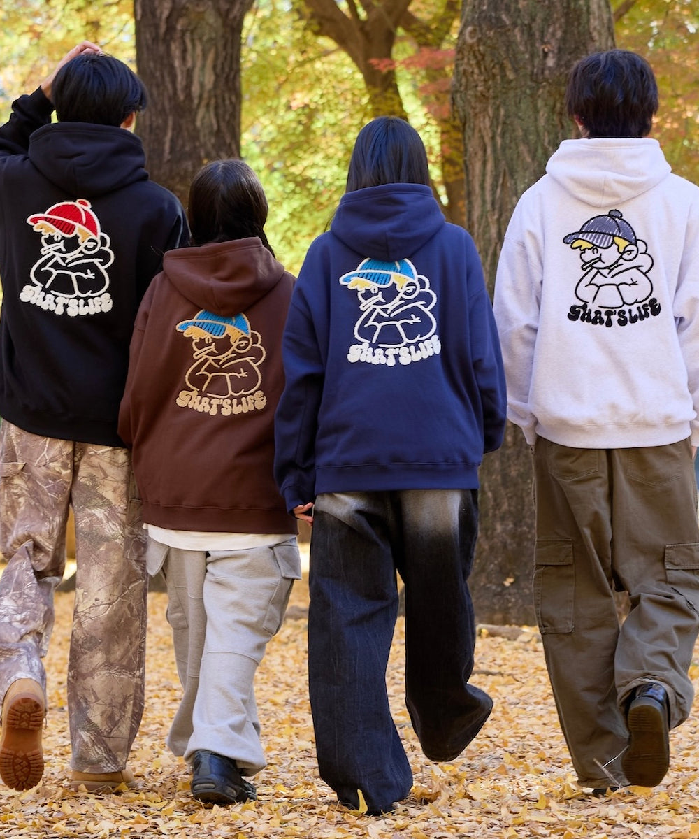 HEAVY WEIGHT 10.0oz "CANDY BOY" LOGO HOODIE