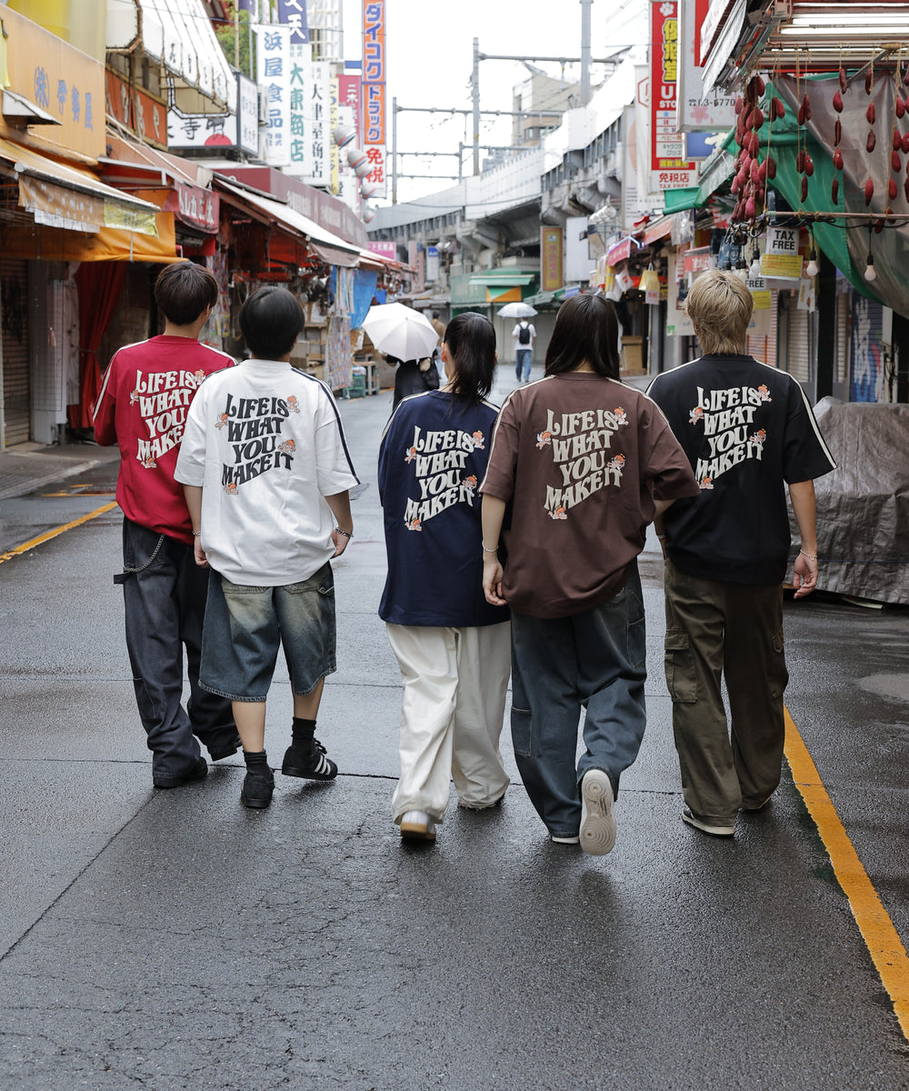 HEAVY WEIGHT 7.5oz ANGEL LOGO LINE TEE free
