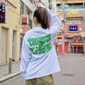 HEAVY WEIGHT 7.1oz ”FLOWER BOY” LOGO LONG SLEEVE