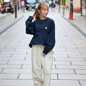 HEAVY WEIGHT 7.1oz ”FLOWER BOY” LOGO LONG SLEEVE