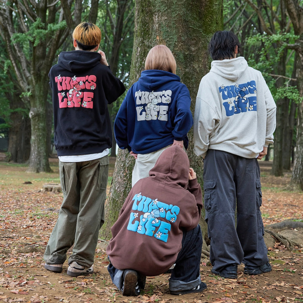 HEAVY WEIGHT 11.0oz “RUNNING BOY” LOGO HOODIE