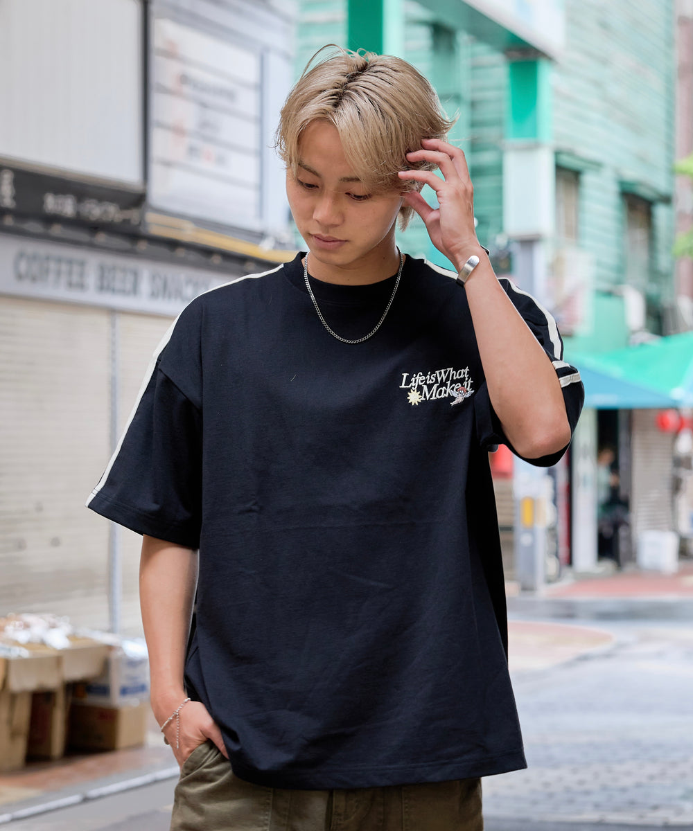 HEAVY WEIGHT 7.5oz ANGEL LOGO LINE TEE