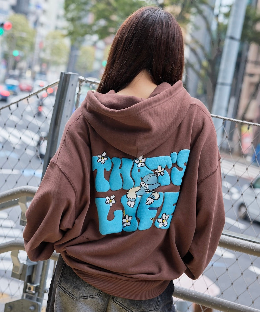 HEAVY WEIGHT 11.0oz “RUNNING BOY” LOGO HOODIE