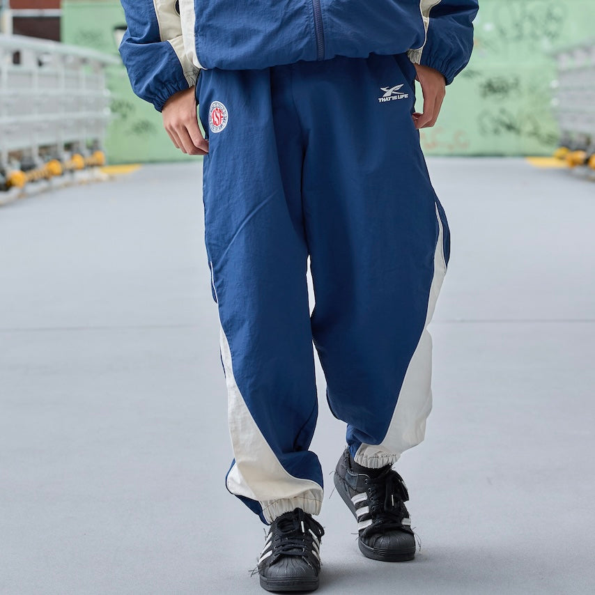 That's life Original Double logo Nylon pants
