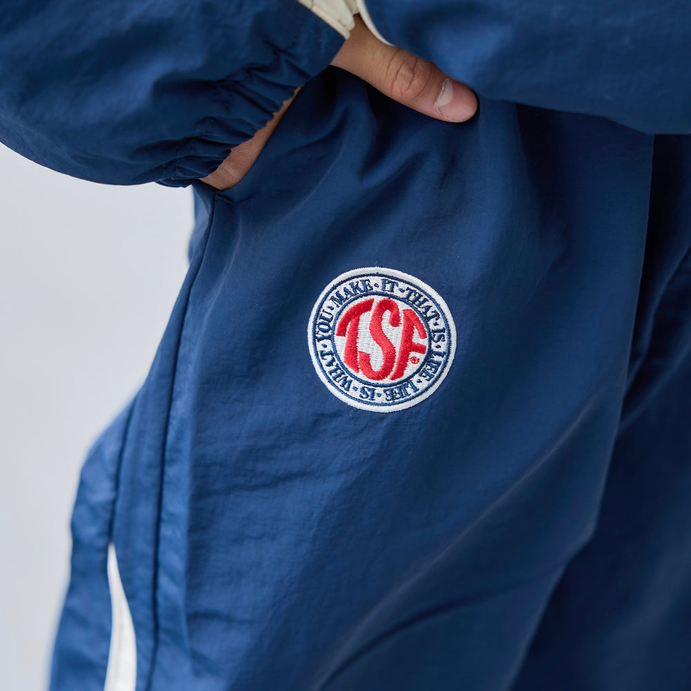 That's life Original Double logo Nylon pants