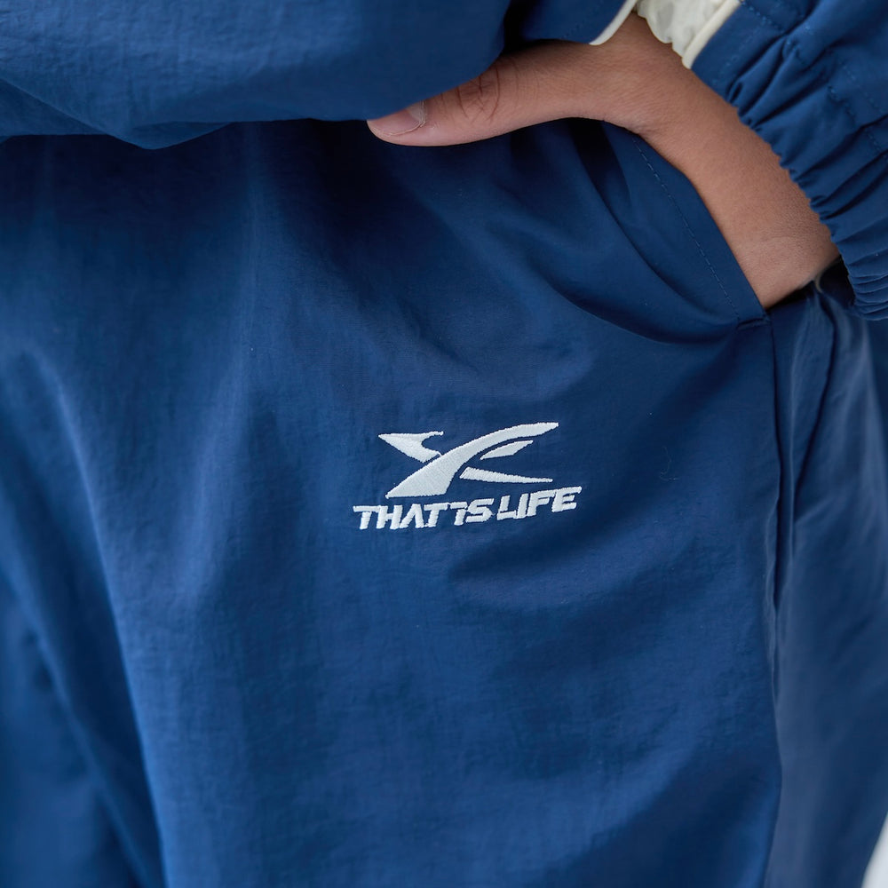 That's life Original Double logo Nylon pants