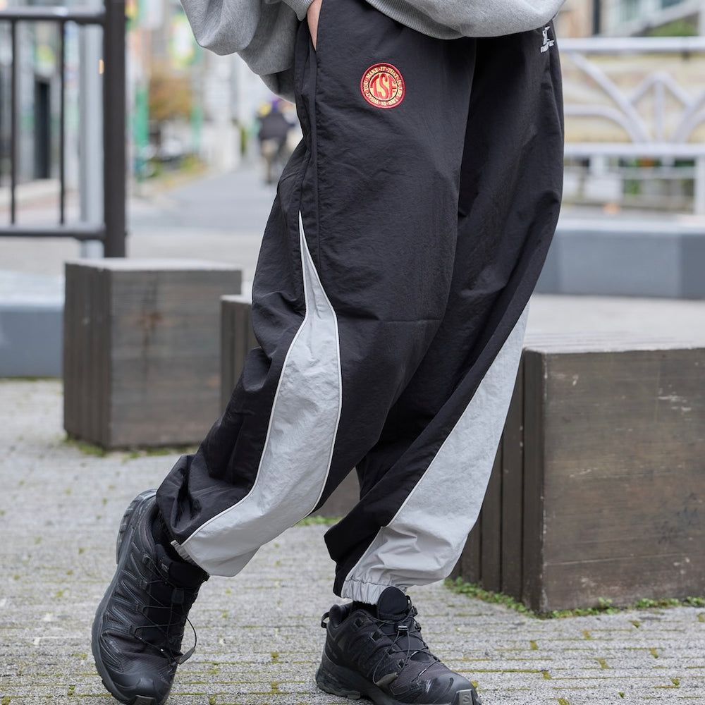 That's life Original Double logo Nylon pants