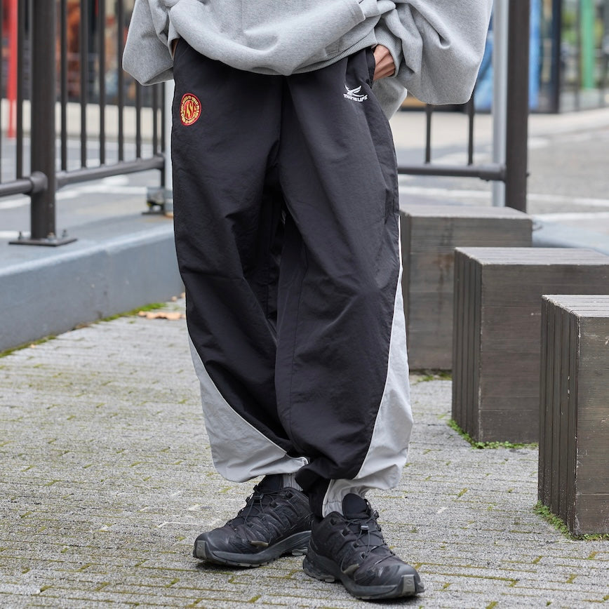 That's life Original Double logo Nylon pants