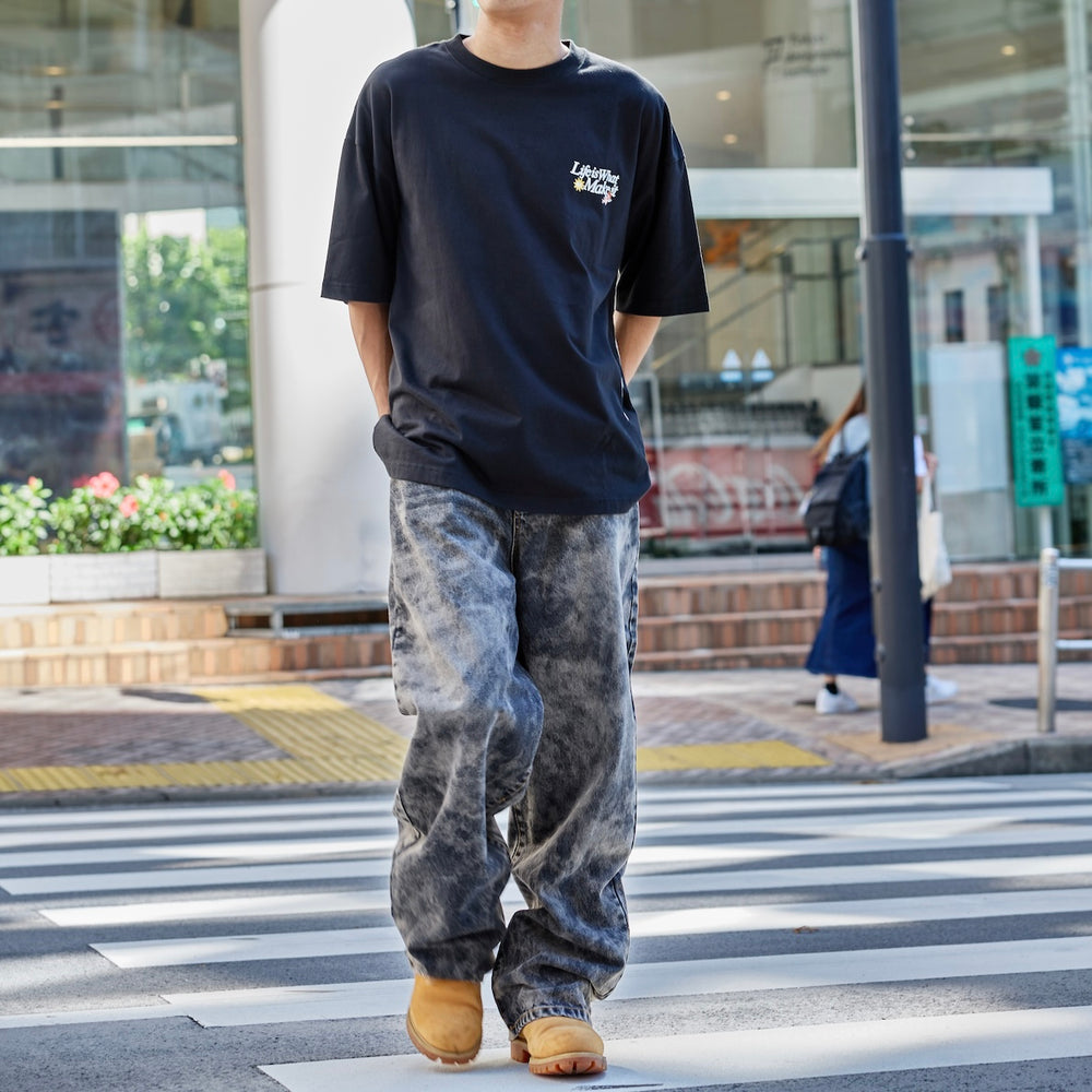 That's life Original Bleach Denim pants