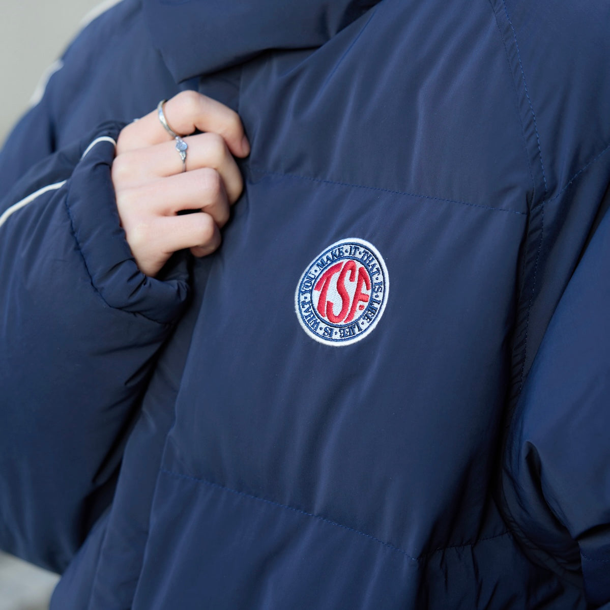 That's life Original logo Puffer Jacket