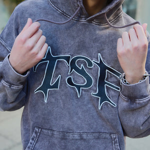 "TSF" logo hoodie