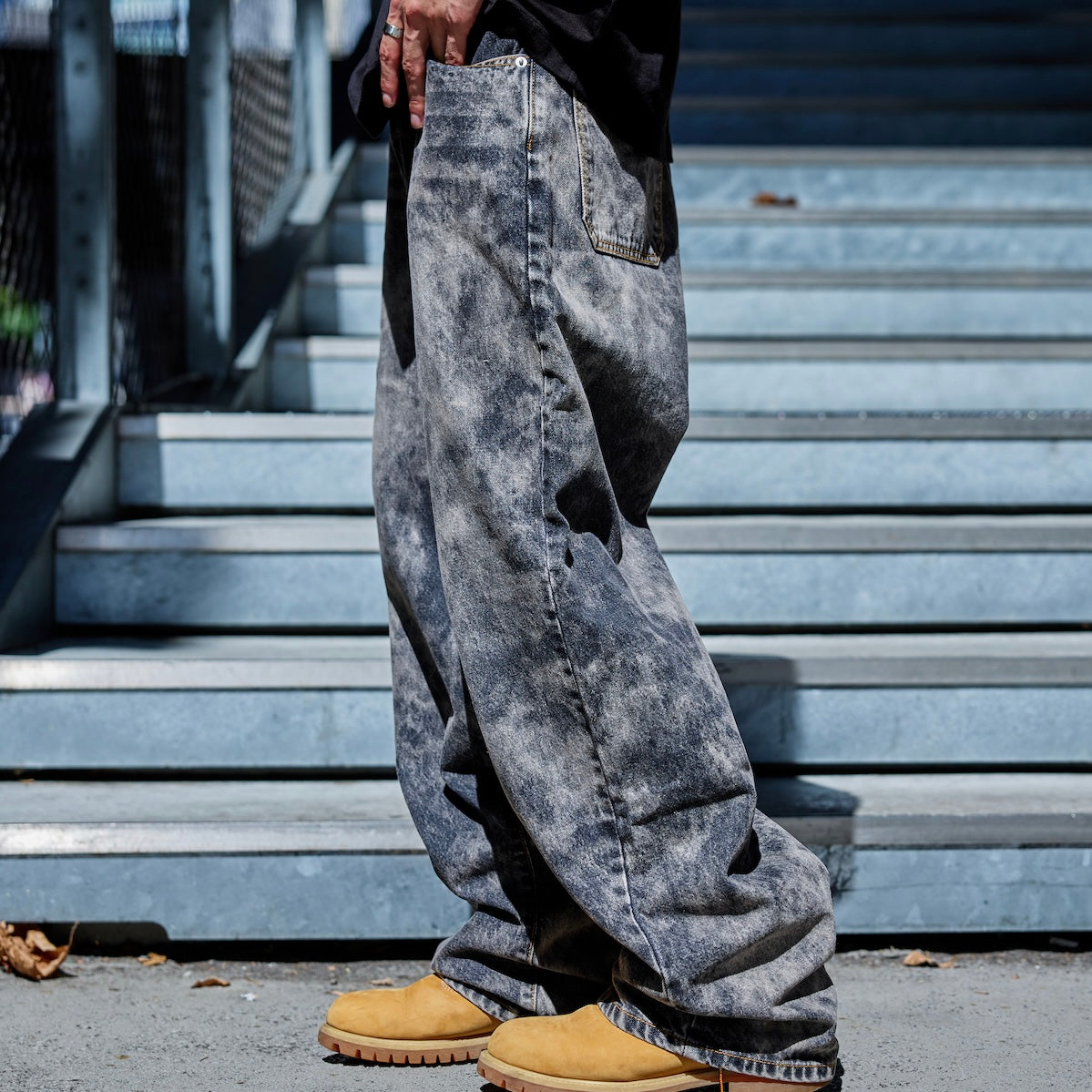 That’s life Original Bleach Denim pants