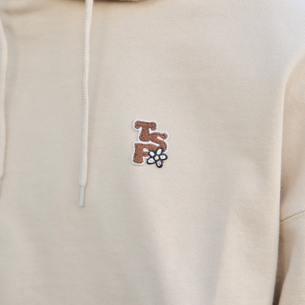 HEAVY WEIGHT 12.0oz "FLOWER" LOGO HOODIE