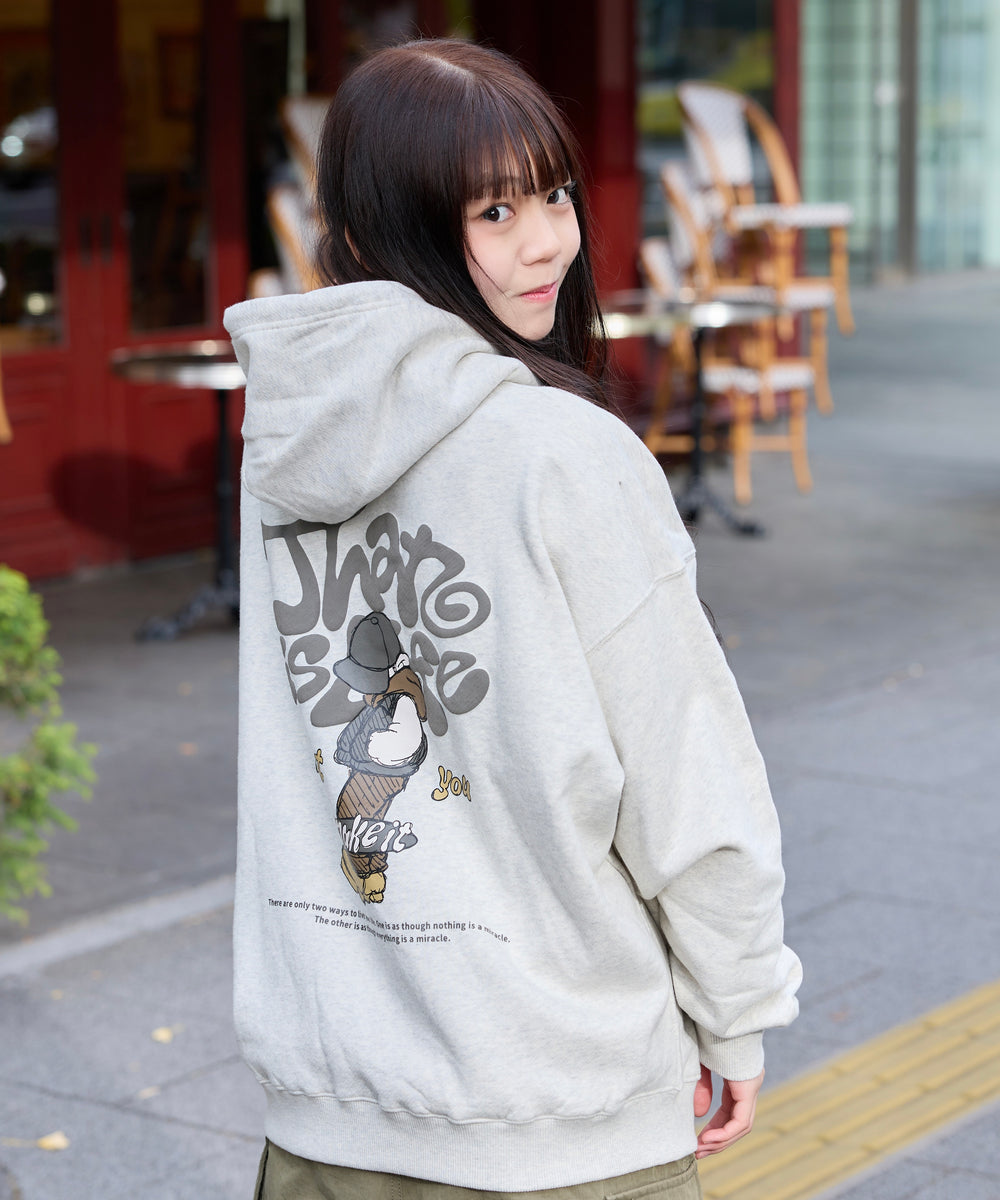 HEAVY WEIGHT 11.0oz “POSTER BOY” LOGO HOODIE