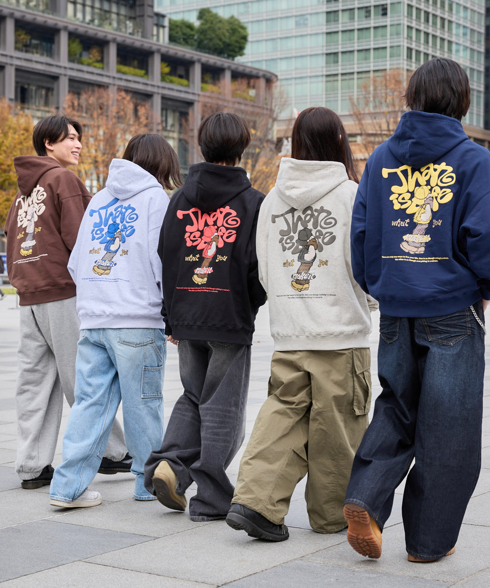 HEAVY WEIGHT 11.0oz “POSTER BOY” LOGO HOODIE