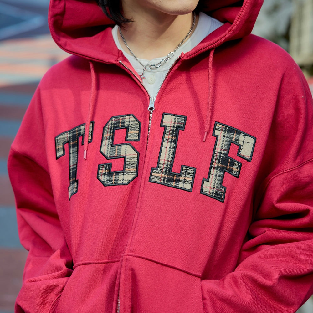 12.0oz FRONT LOGO ZIP HOODIE