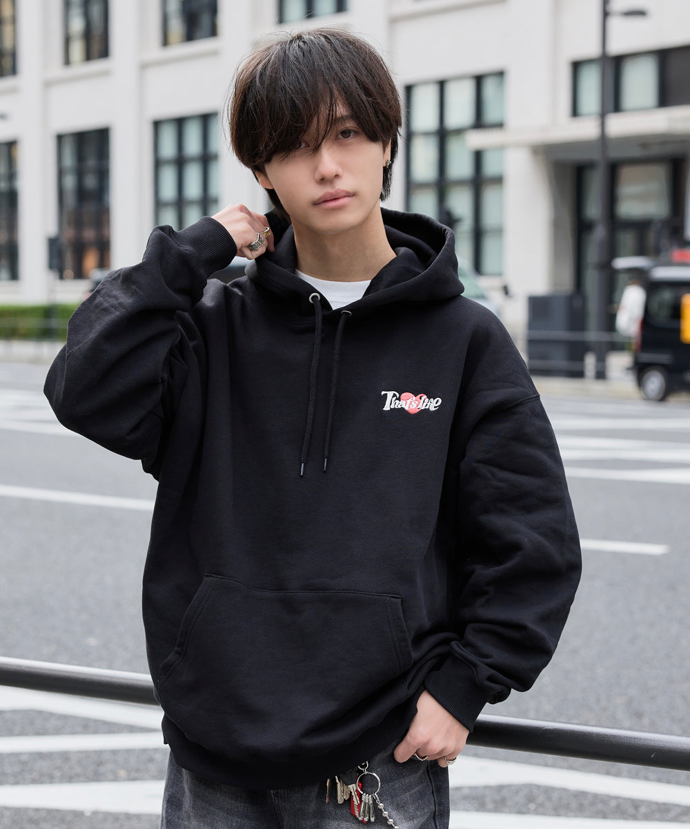 HEAVY WEIGHT 11.0oz “POSTER BOY” LOGO HOODIE