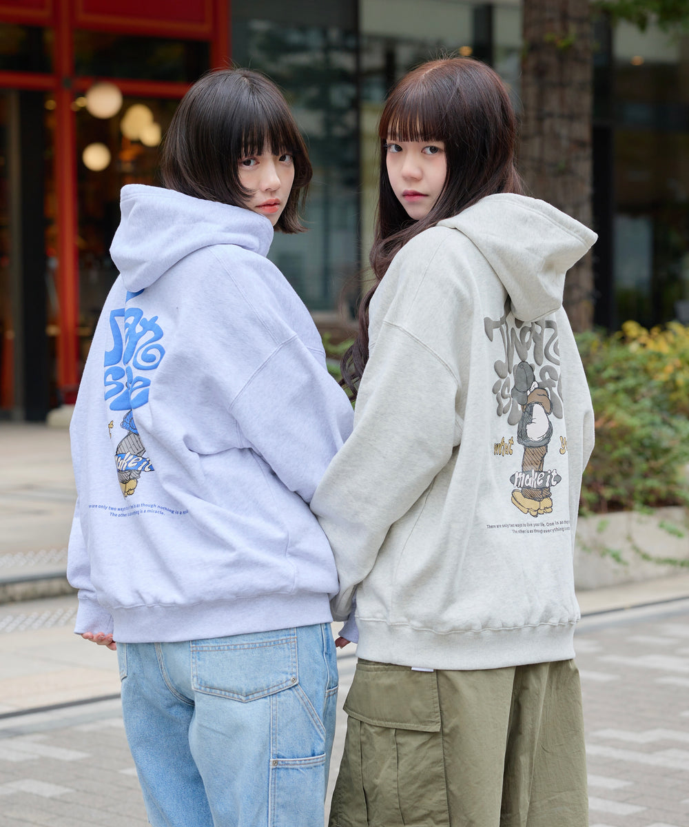 HEAVY WEIGHT 11.0oz “POSTER BOY” LOGO HOODIE