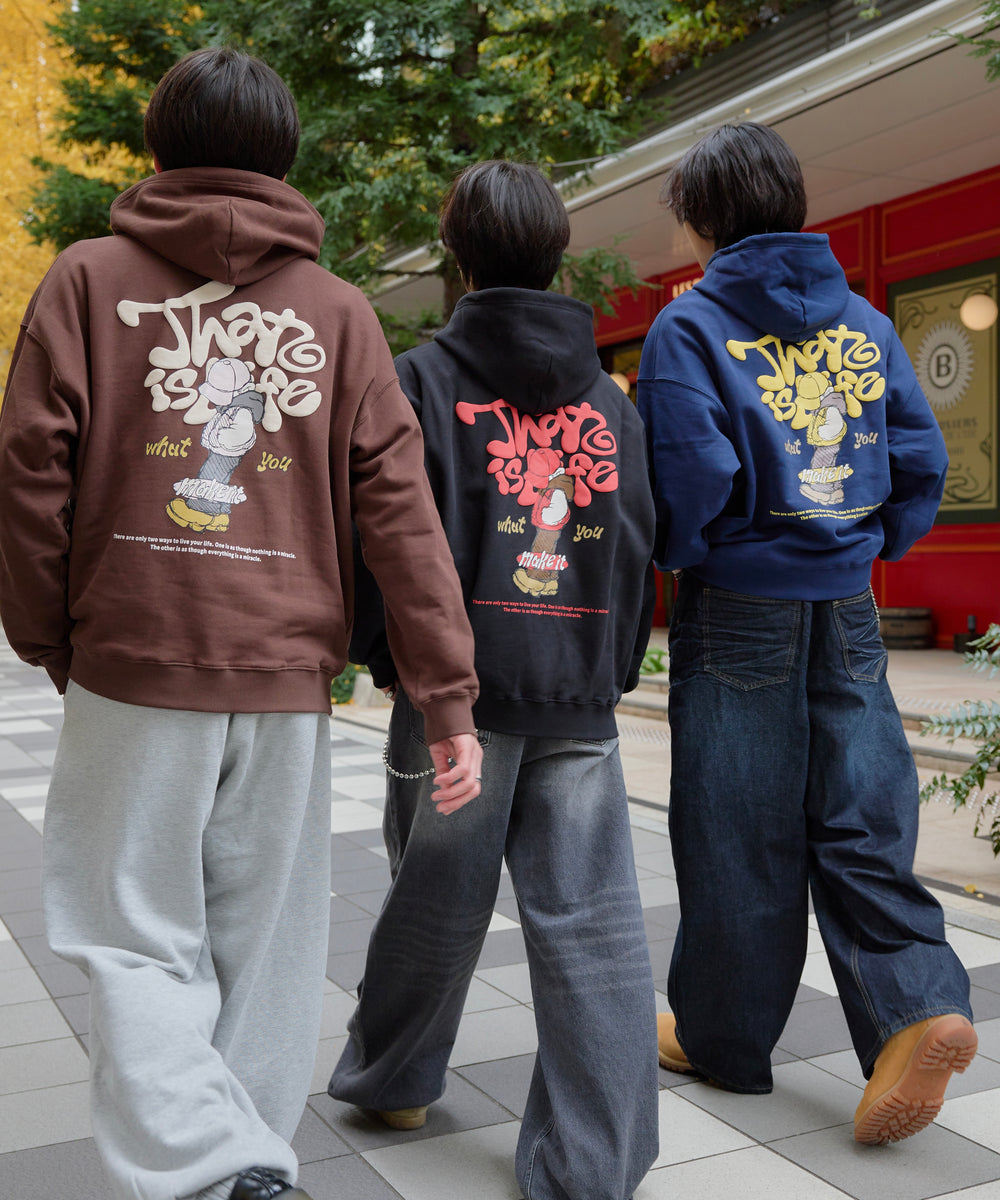 HEAVY WEIGHT 11.0oz “POSTER BOY” LOGO HOODIE