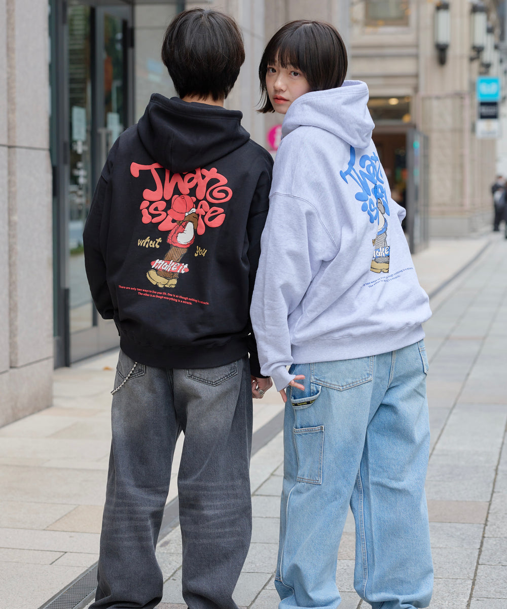 HEAVY WEIGHT 11.0oz “POSTER BOY” LOGO HOODIE