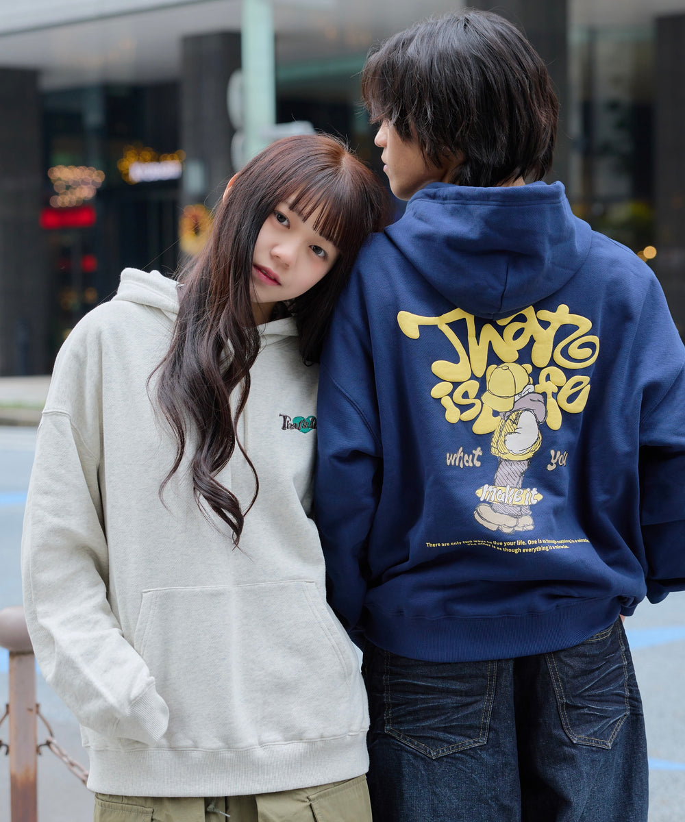 HEAVY WEIGHT 11.0oz “POSTER BOY” LOGO HOODIE