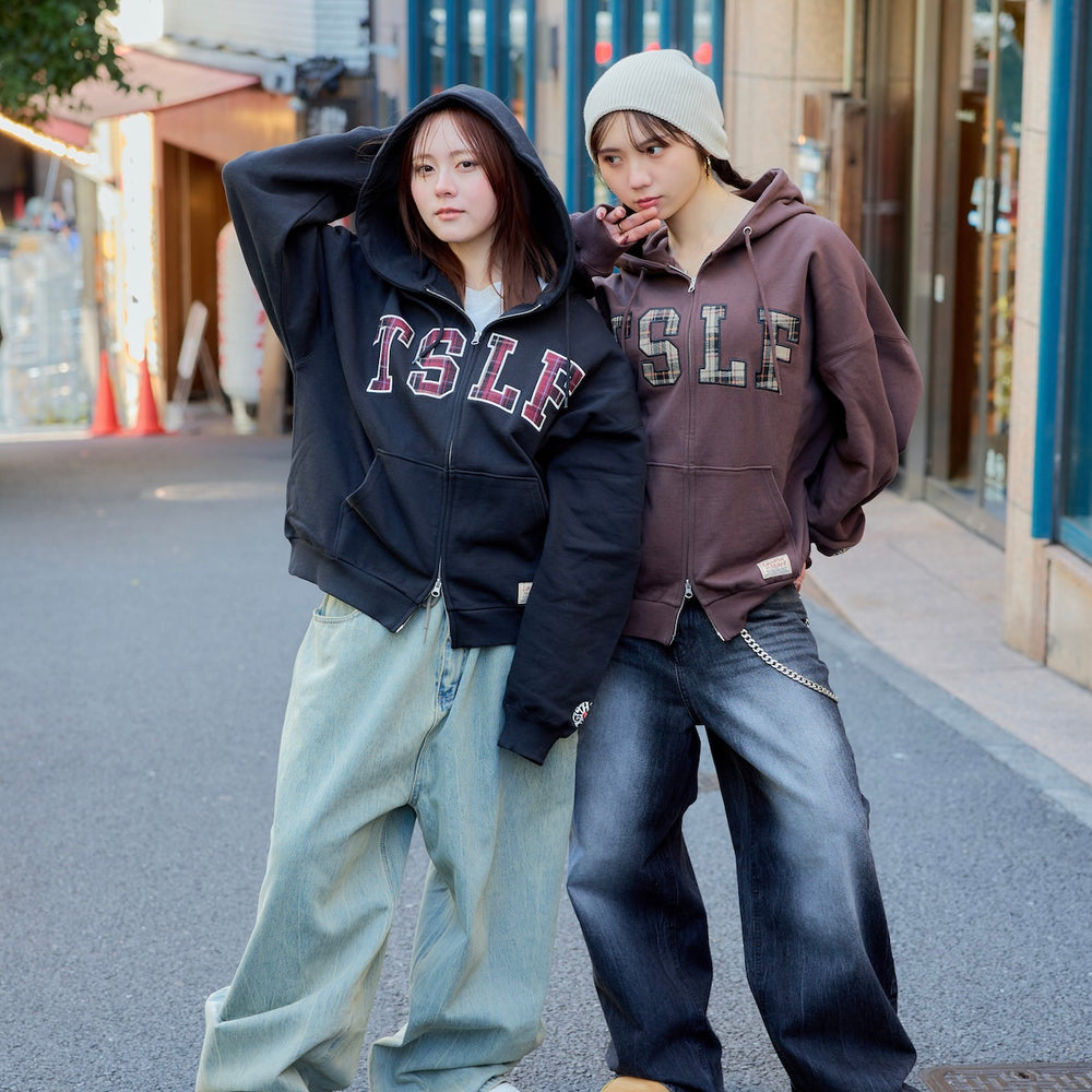 12.0oz FRONT LOGO ZIP HOODIE