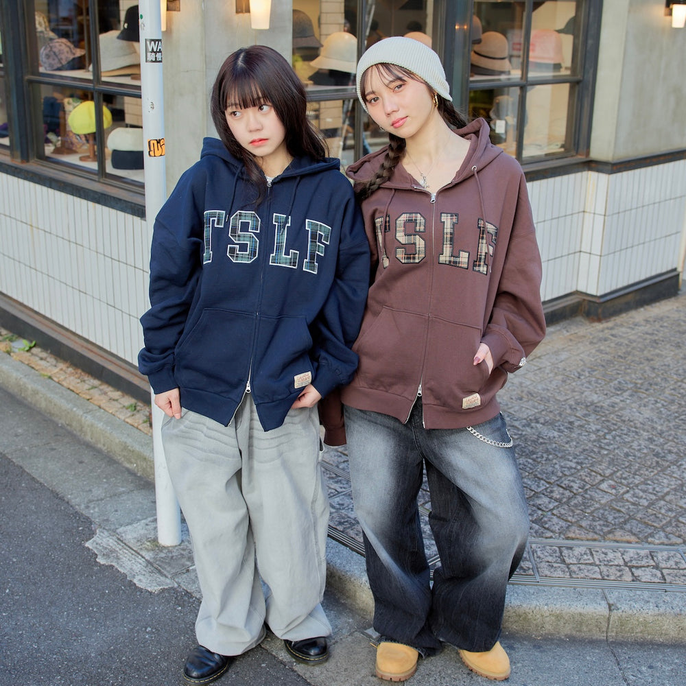 12.0oz FRONT LOGO ZIP HOODIE