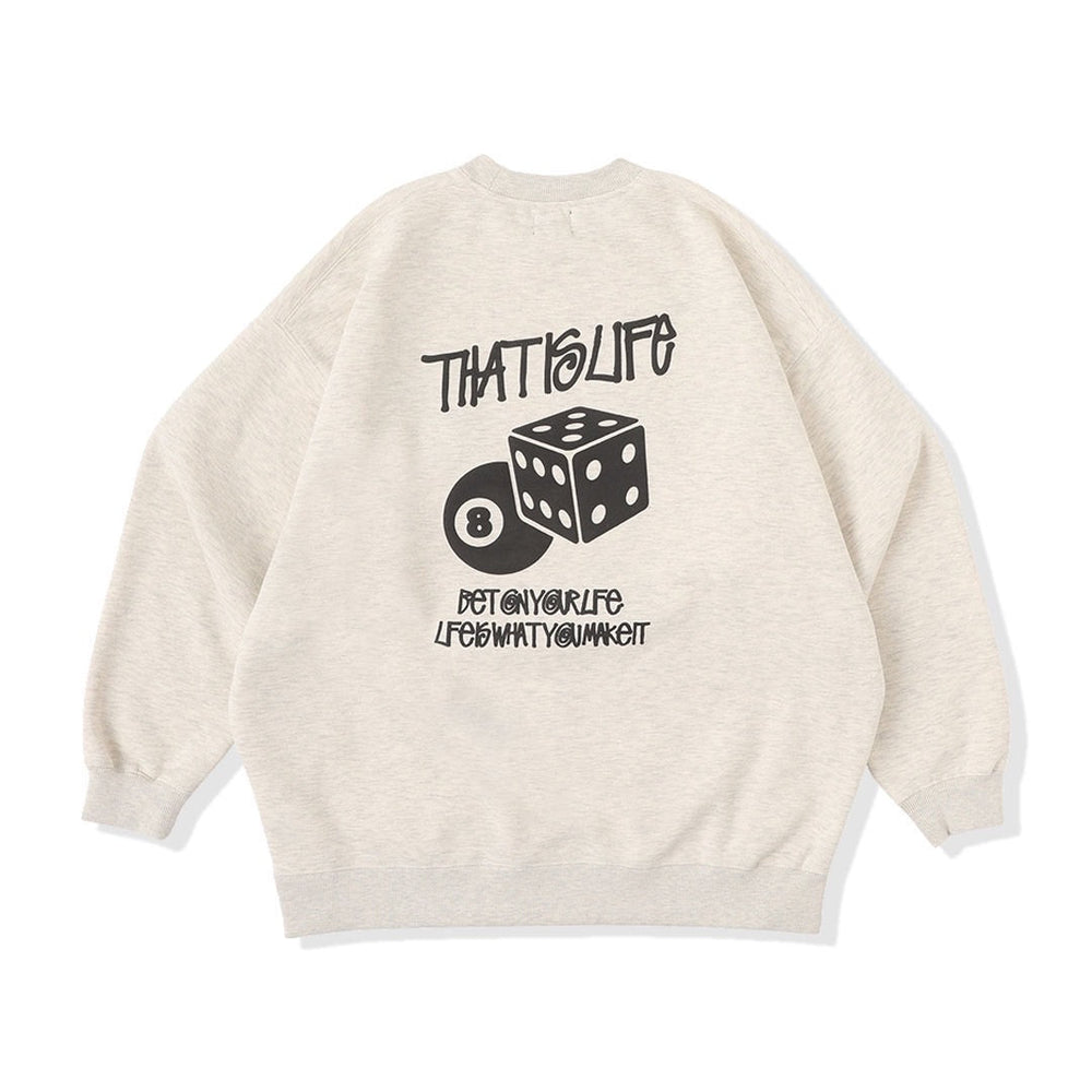 HEAVY WEIGHT “DICE” LOGO SWEAT free