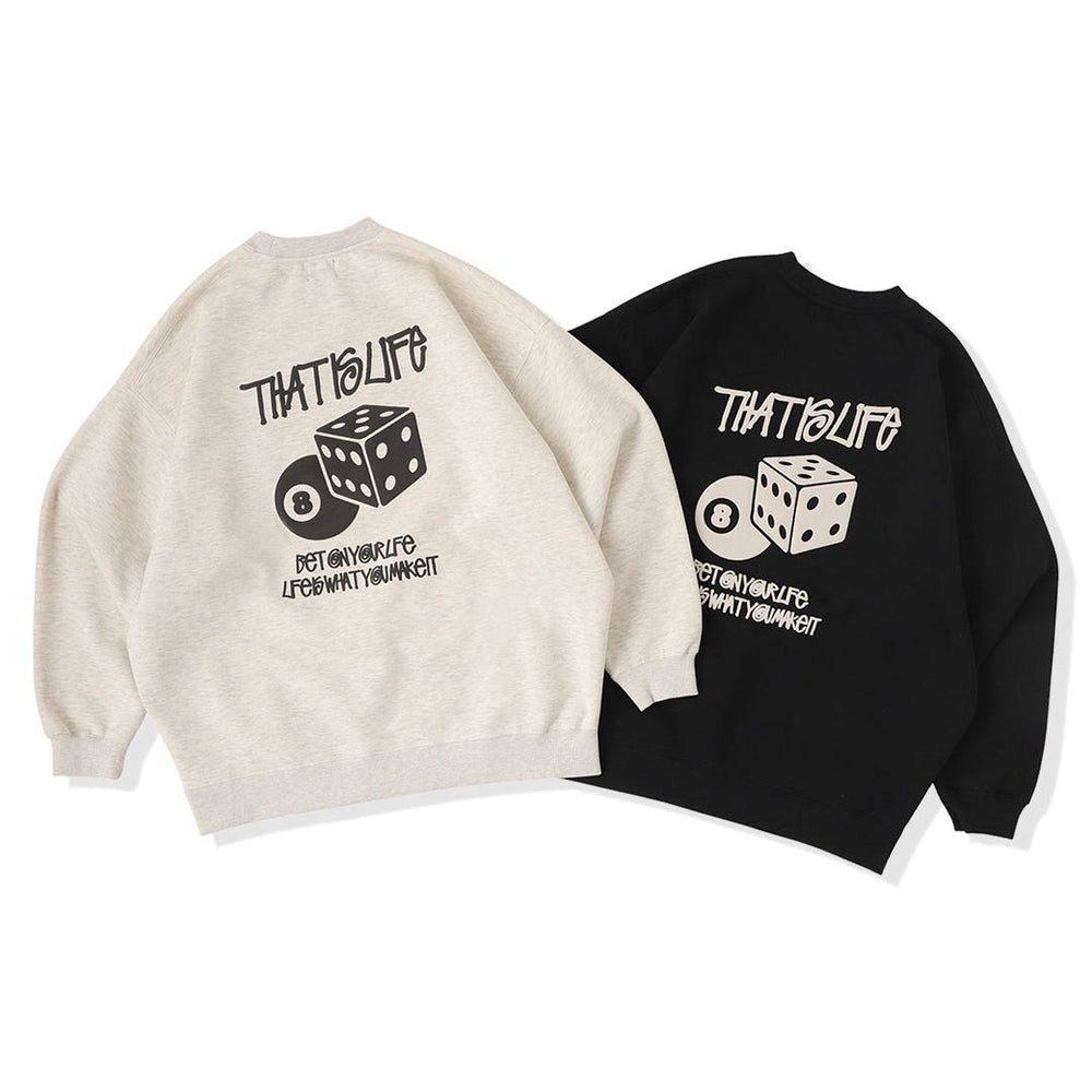 HEAVY WEIGHT “DICE” LOGO SWEAT free