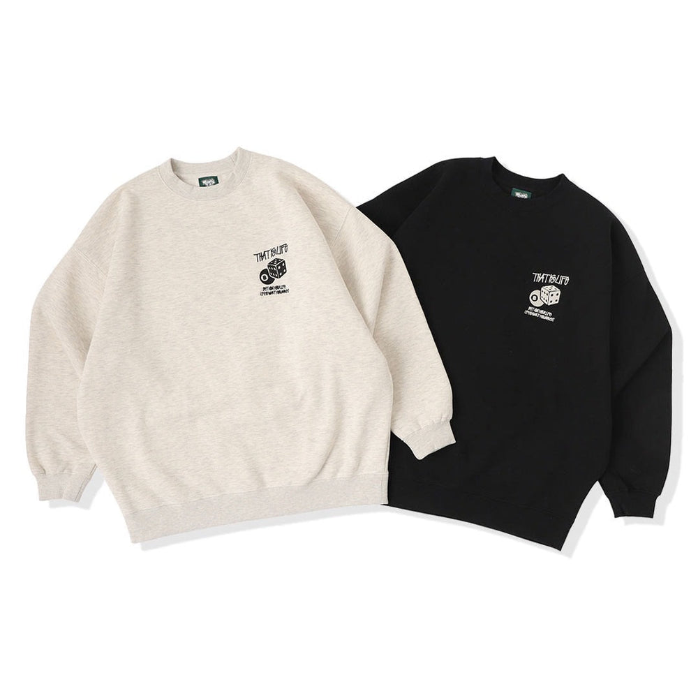 HEAVY WEIGHT “DICE” LOGO SWEAT free