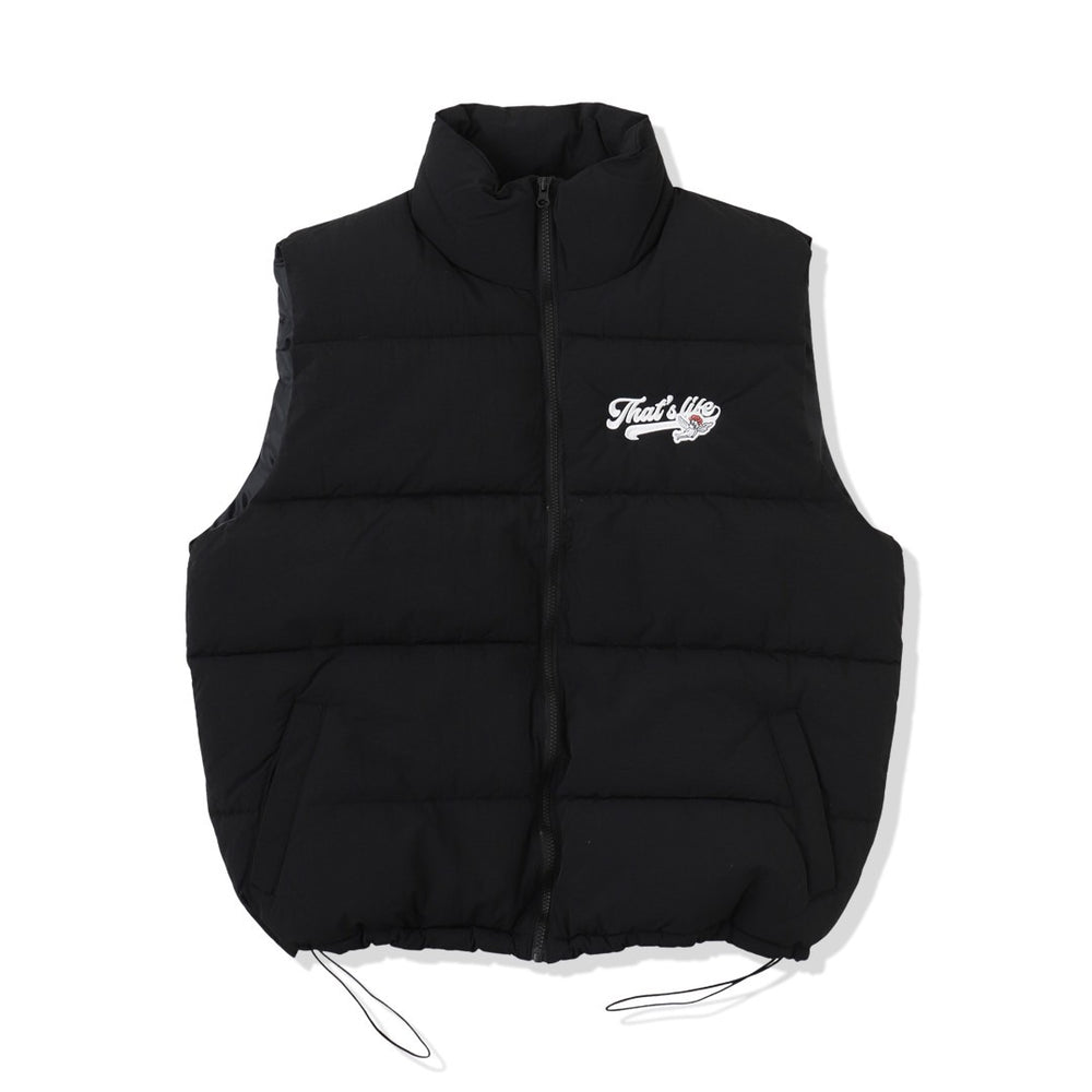 That's life Angel logo padded vest 