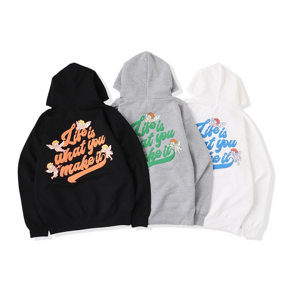 HEAVY WEIGHT 12.4oz ANGEL HOODIE free