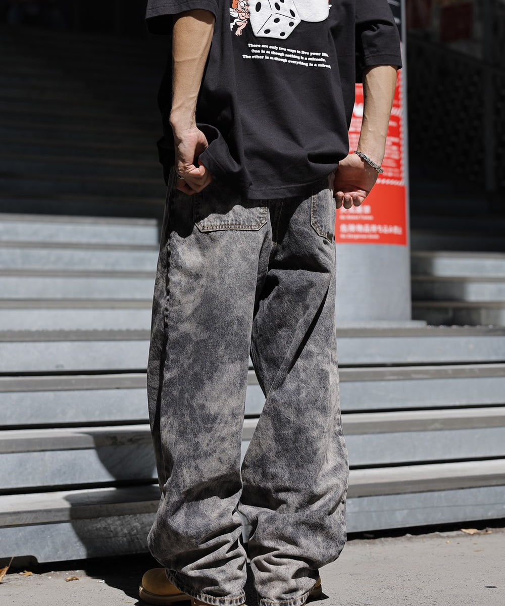 That’s life Original Bleach Denim pants free