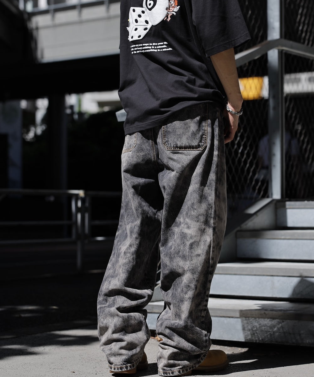 That’s life Original Bleach Denim pants free