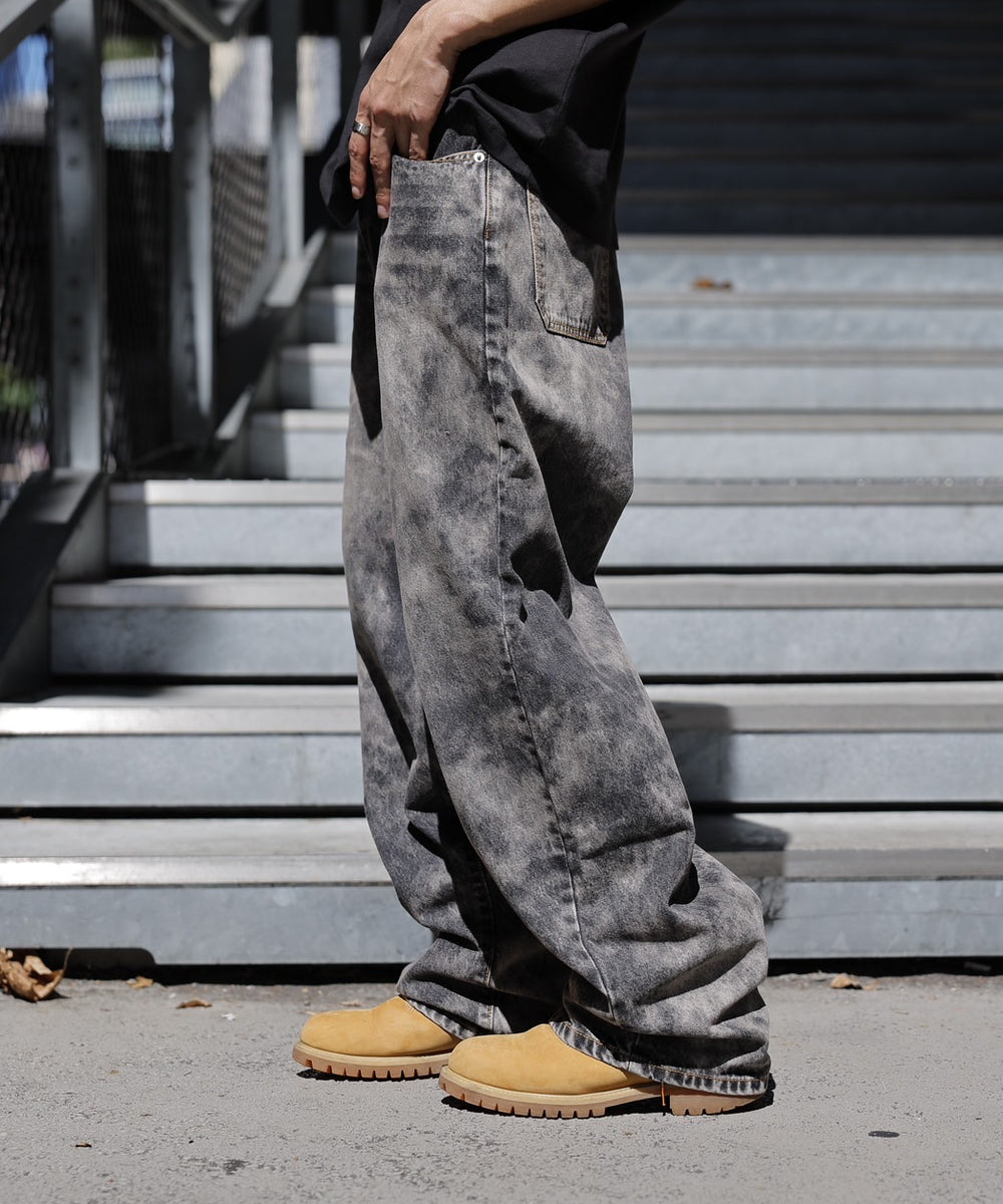 That’s life Original Bleach Denim pants free